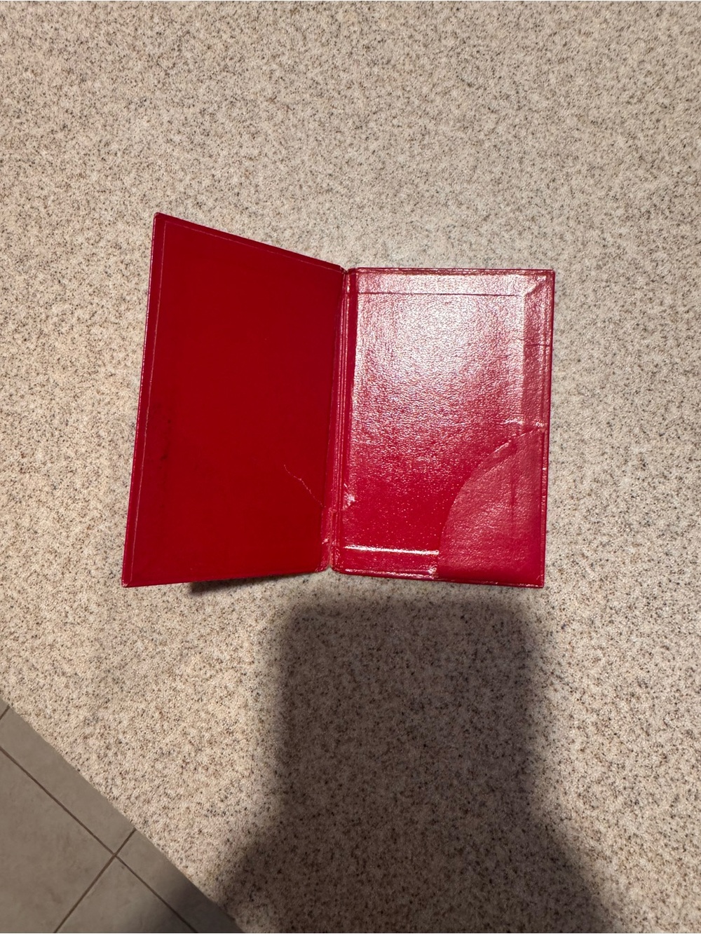 Cartier Red and Gold Card Holder - Picture 3 of 4